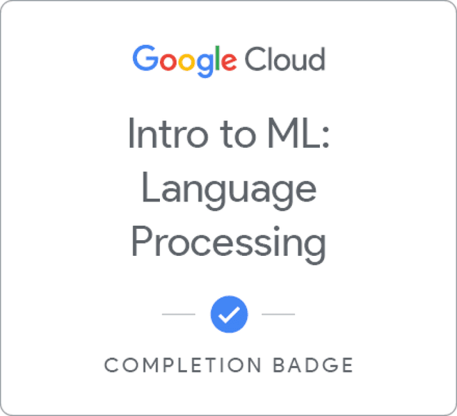 Intro to ML Language Processing